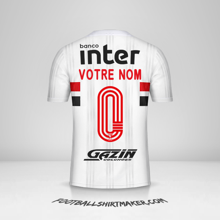 Maillot Sao Paulo FC Libertadores 2020 -  votre nom - 0