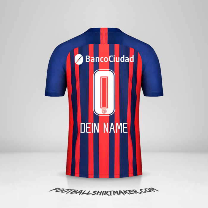 Trikot San Lorenzo 2020 -  dein name - 0