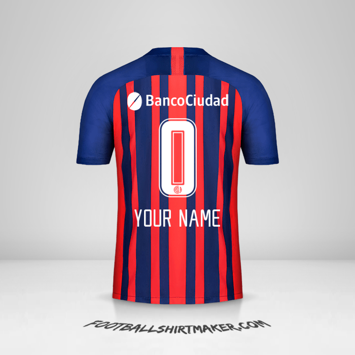 Shirt San Lorenzo 2020 -  your name - 0