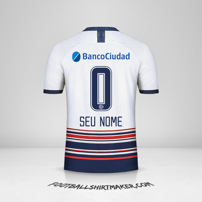 Camisa San Lorenzo 2020 II -  seu nome - 0