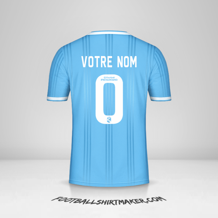 Maillot Sporting Cristal 2020 -  votre nom - 0