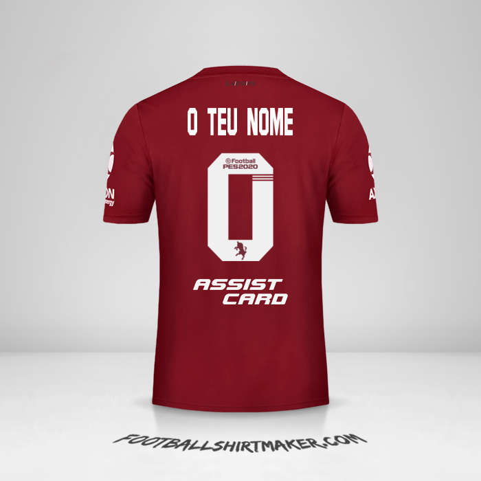 Camisola River Plate 2019/20 II -  o teu nome - 0