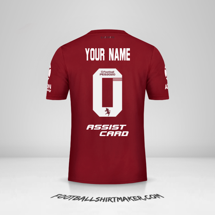 Jersey River Plate 2019/20 II -  your name - 0