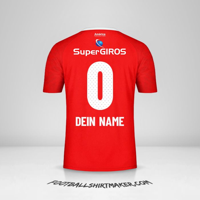 Trikot America de Cali 2019/20 -  dein name - 0