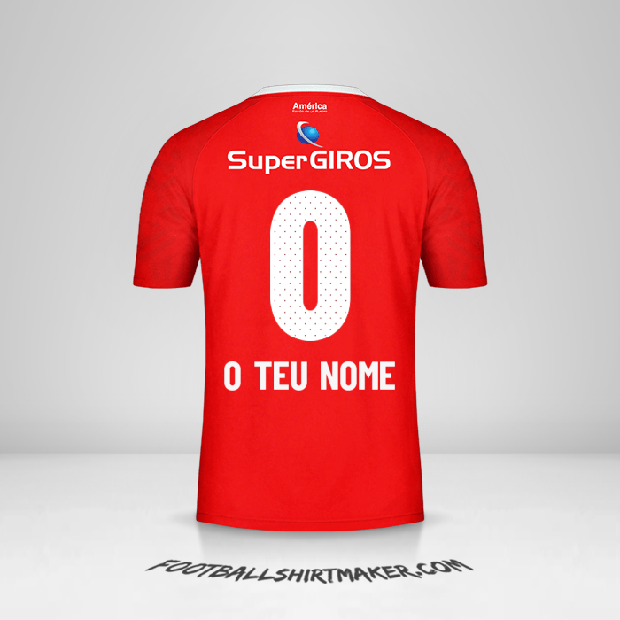 Camisola America de Cali 2019/20 -  o teu nome - 0