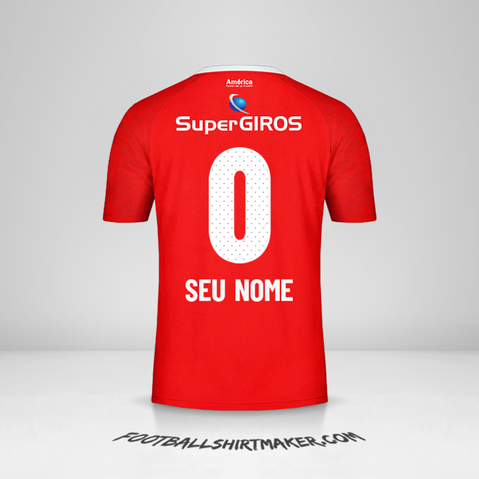 Camisa America de Cali 2019/20 -  seu nome - 0