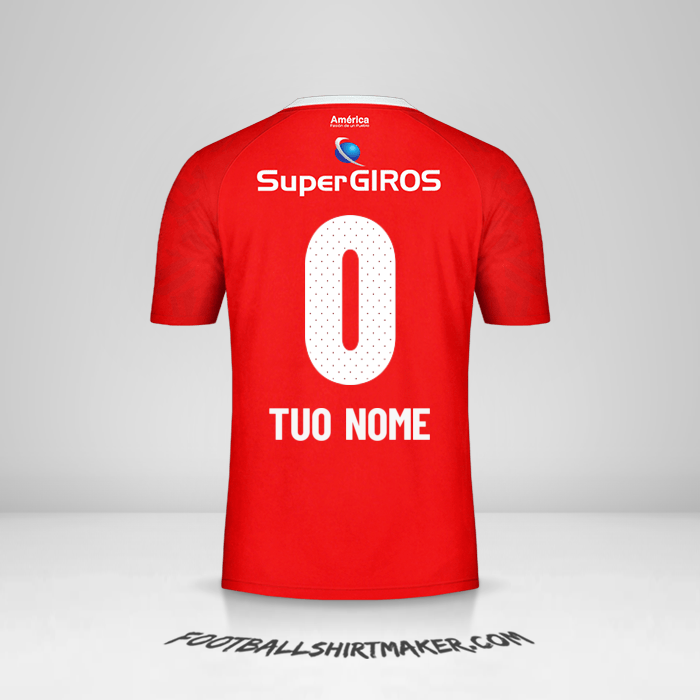 Maglia America de Cali 2019/20 -  tuo nome - 0