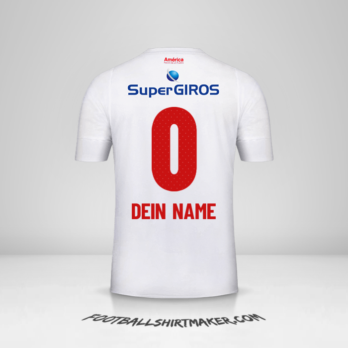 Trikot America de Cali 2019/20 II -  dein name - 0