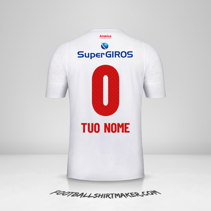 Maglia America de Cali 2019/20 II -  tuo nome - 0