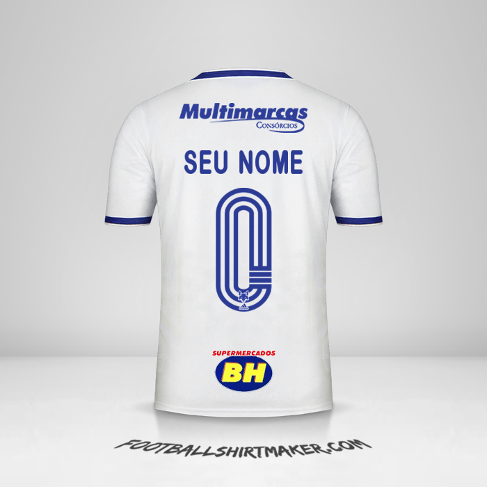 Camisa Cruzeiro 2020 II -  seu nome - 0