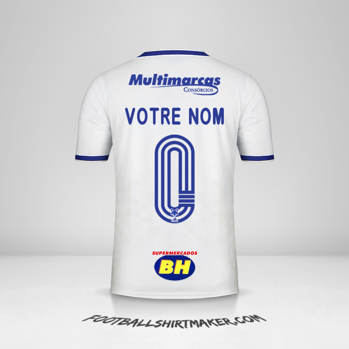 Maillot Cruzeiro 2020 II -  votre nom - 0