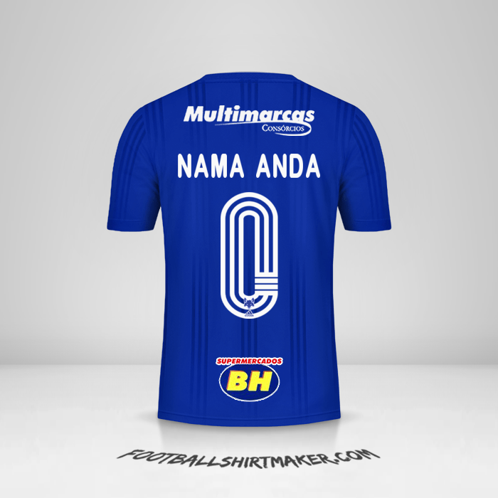 Jersey Cruzeiro 2020 -  nama anda - 0