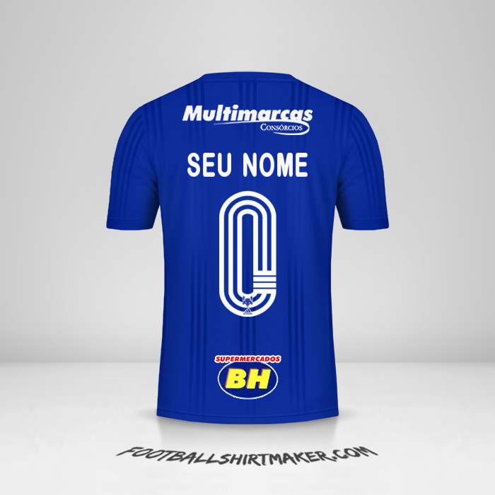 Camisa Cruzeiro 2020 -  seu nome - 0