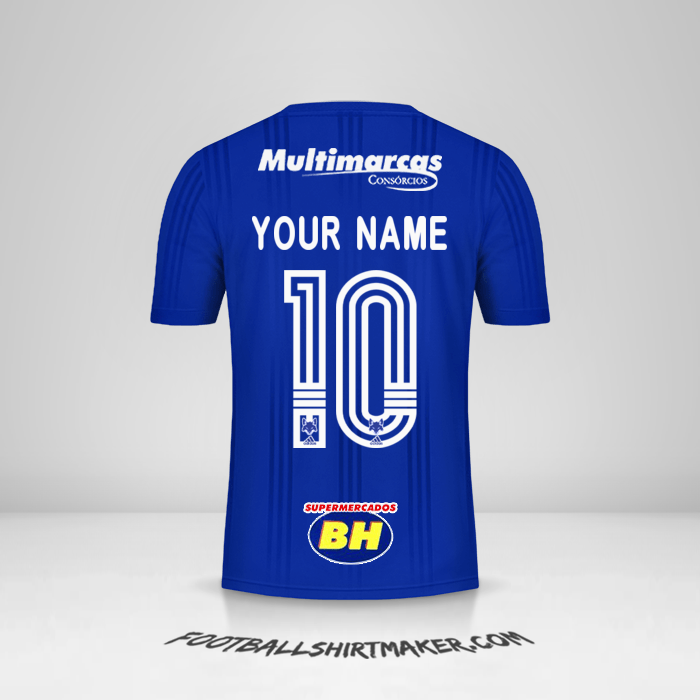 Cruzeiro 2020 jersey number 10 your name