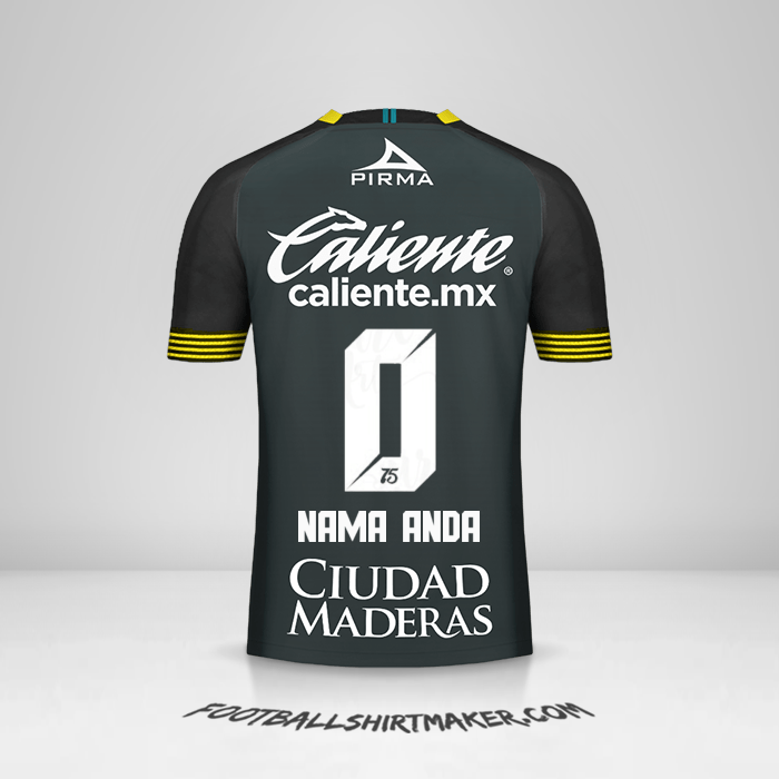 Jersey Club León 2020 III -  nama anda - 0