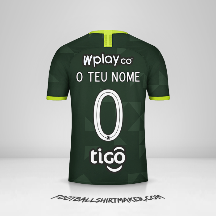 Camisola Atletico Nacional 2020 II -  o teu nome - 0