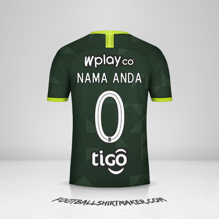 Jersey Atletico Nacional 2020 II -  nama anda - 0