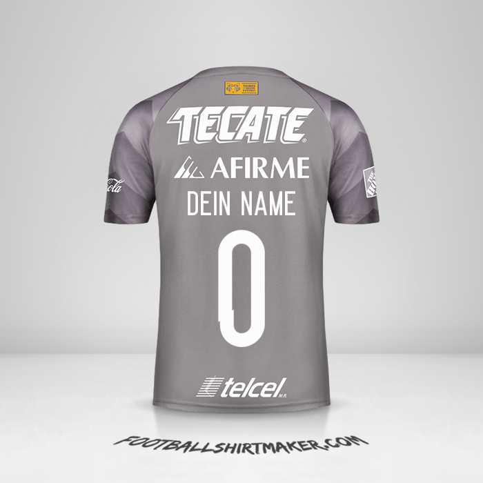 Trikot Tigres UANL 2018 III -  dein name - 0