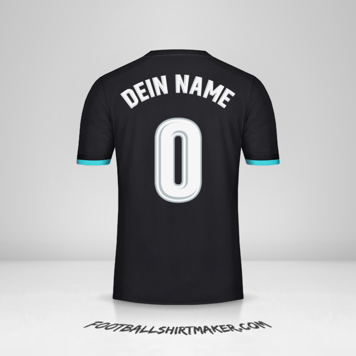 Trikot Real Madrid CF 2017/18 II -  dein name - 0