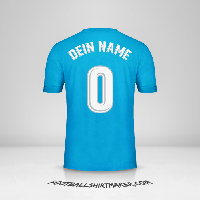 Trikot Real Madrid CF 2017/18 III -  dein name - 0