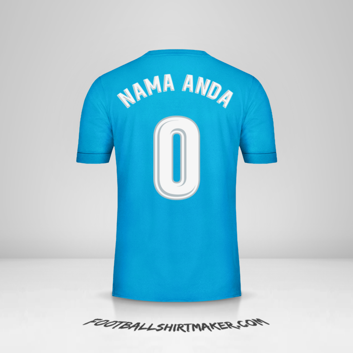 Jersey Real Madrid CF 2017/18 III -  nama anda - 0