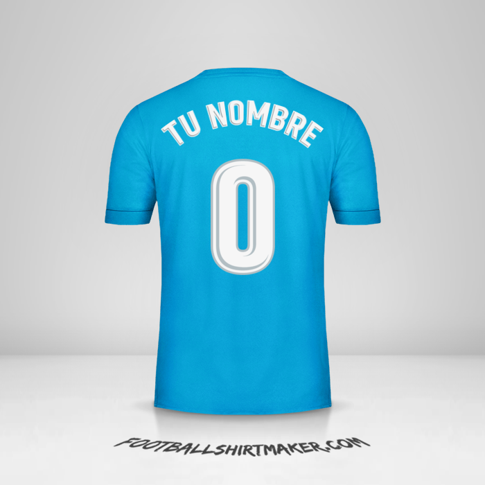 Jersey Real Madrid CF 2017/18 III -  tu nombre - 0