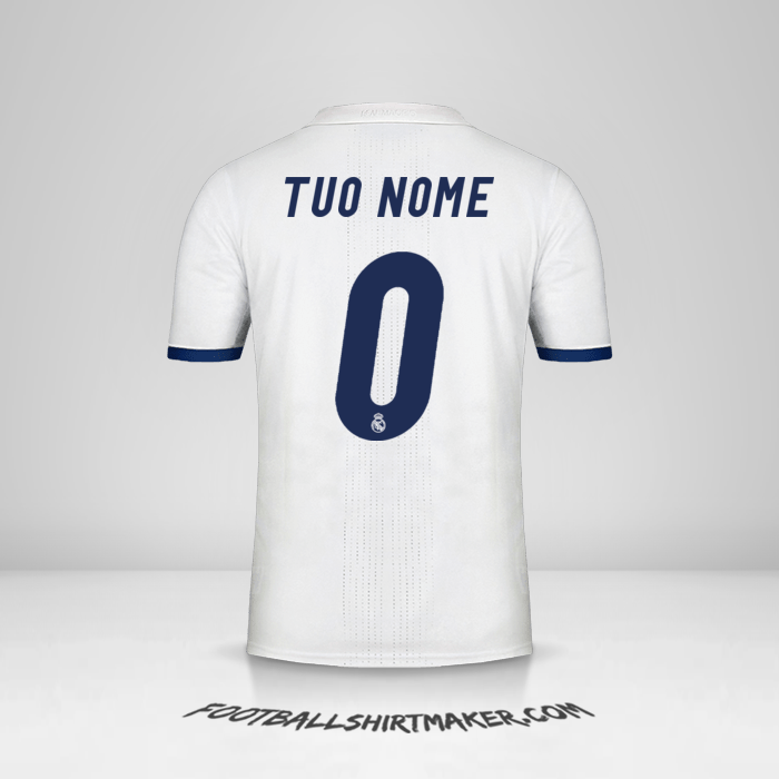 Maglia Real Madrid CF 2016/17 -  tuo nome - 0