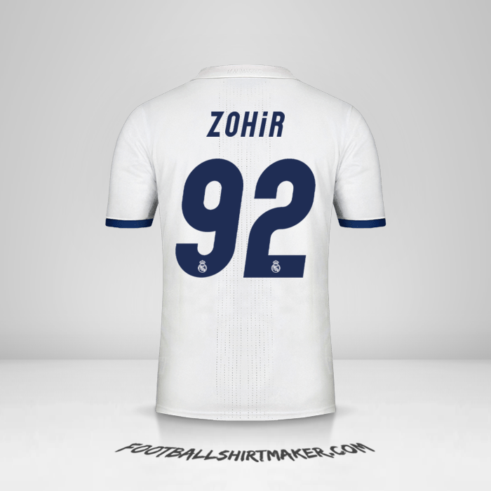 Camiseta Real Madrid CF 2016/17 -  zohir - 92