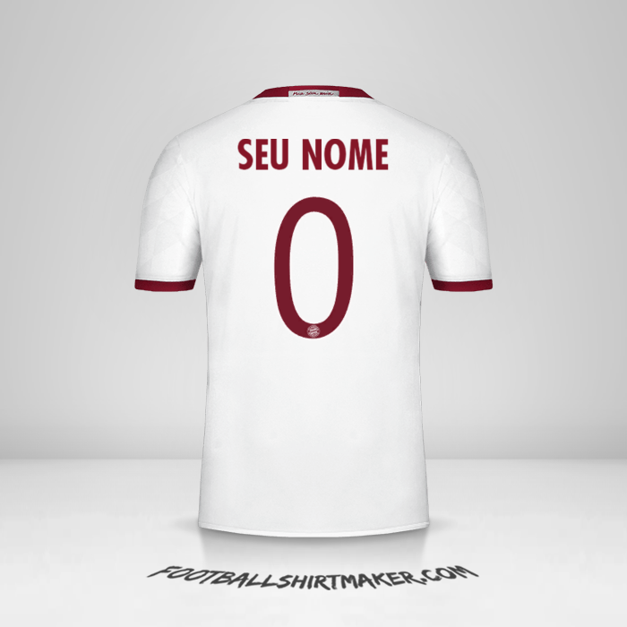 Camisa FC Bayern Munchen 2016/17 Cup III -  seu nome - 0