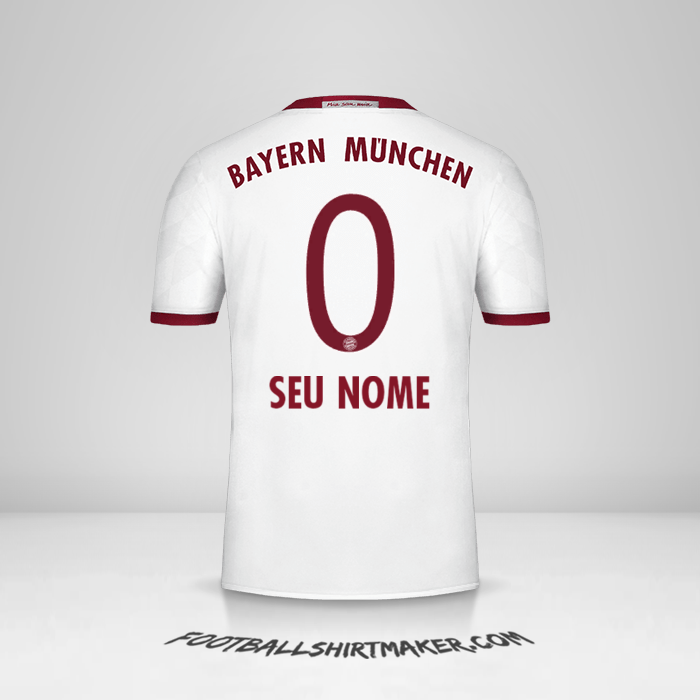 Camisa FC Bayern Munchen 2016/17 III -  seu nome - 0