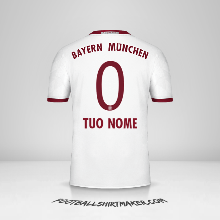 Maglia FC Bayern Munchen 2016/17 III -  tuo nome - 0