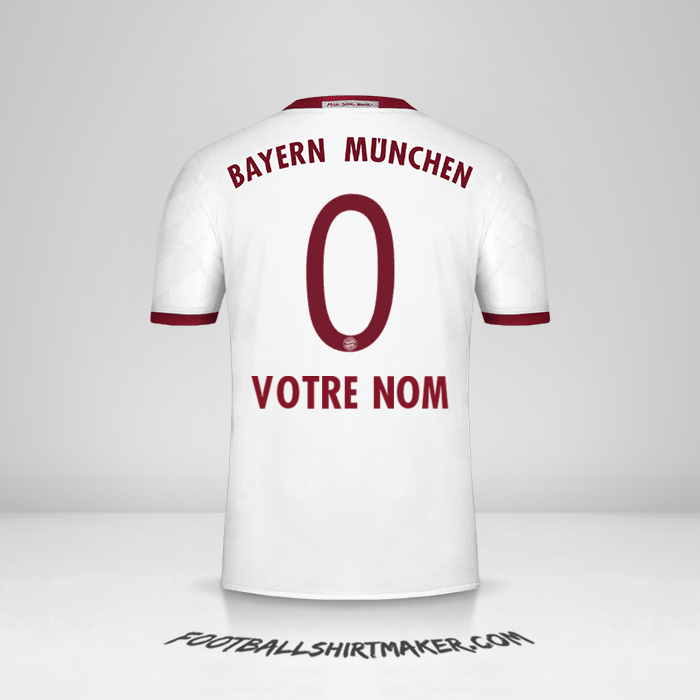 Maillot FC Bayern Munchen 2016/17 III -  votre nom - 0