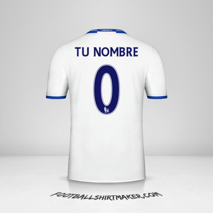 Jersey Chelsea 2016/17 III -  tu nombre - 0