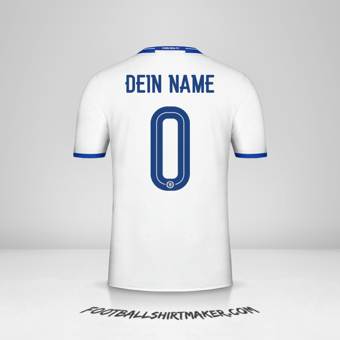 Trikot Chelsea 2016/17 Cup III -  dein name - 0