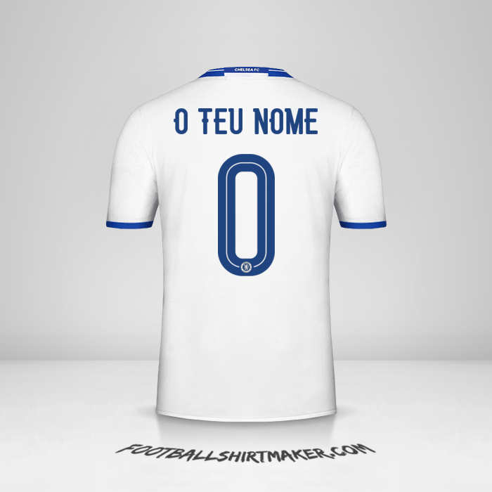 Camisola Chelsea 2016/17 Cup III -  o teu nome - 0