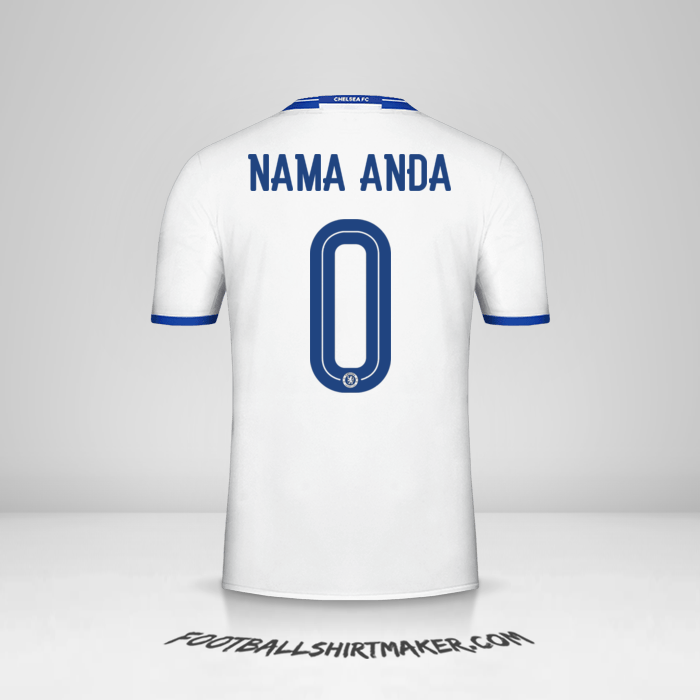 Jersey Chelsea 2016/17 Cup III -  nama anda - 0