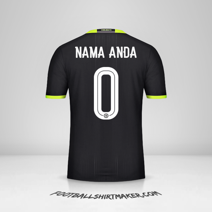 Jersey Chelsea 2016/17 Cup II -  nama anda - 0