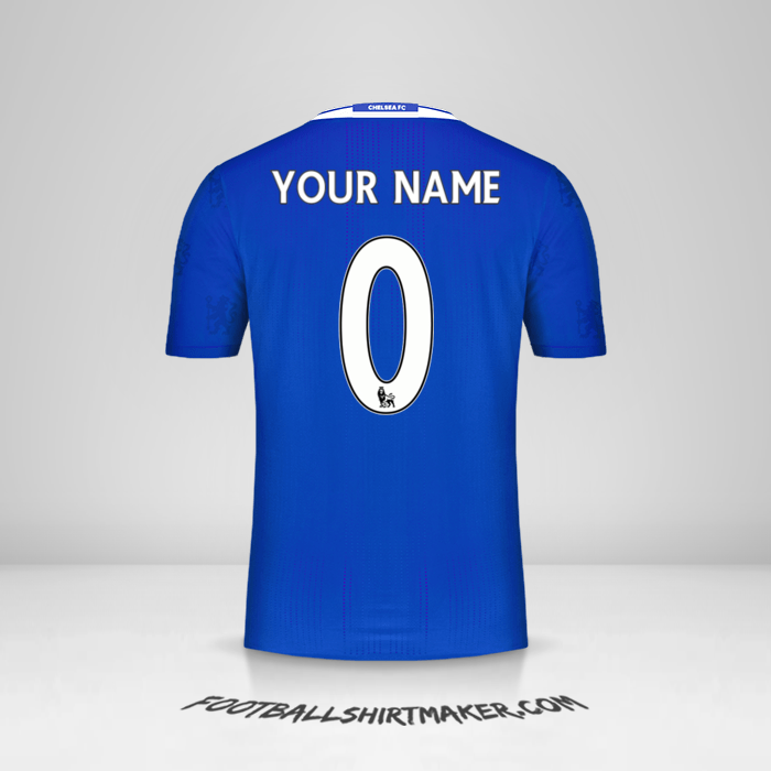 Shirt Chelsea 2016/17 -  your name - 0