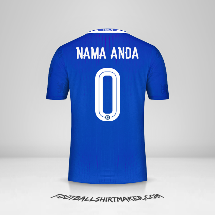 Jersey Chelsea 2016/17 Cup -  nama anda - 0