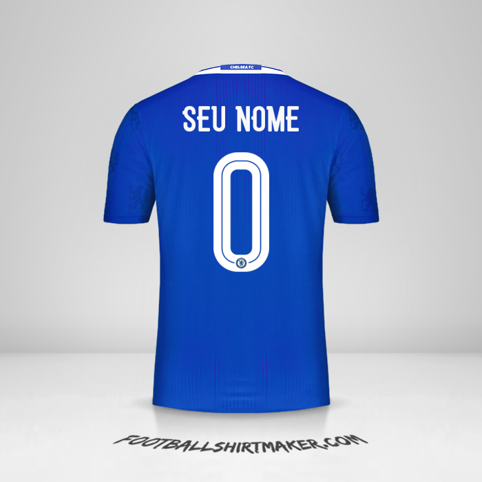 Camisa Chelsea 2016/17 Cup -  seu nome - 0