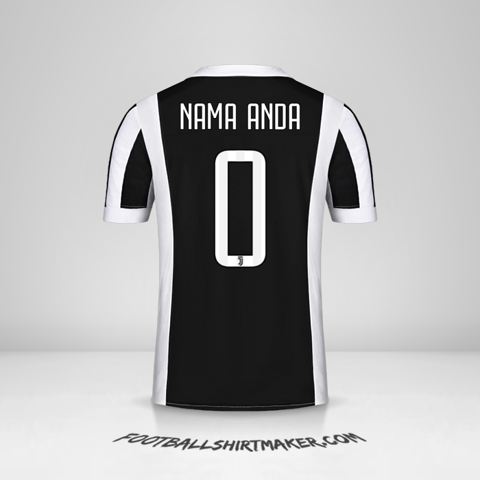 Jersey Juventus FC 2017/18 -  nama anda - 0