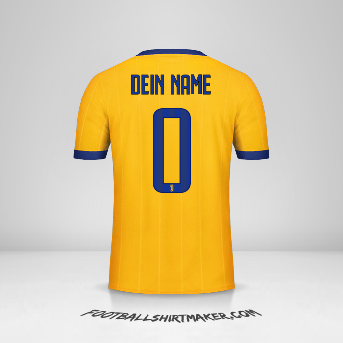 Trikot Juventus FC 2017/18 II -  dein name - 0