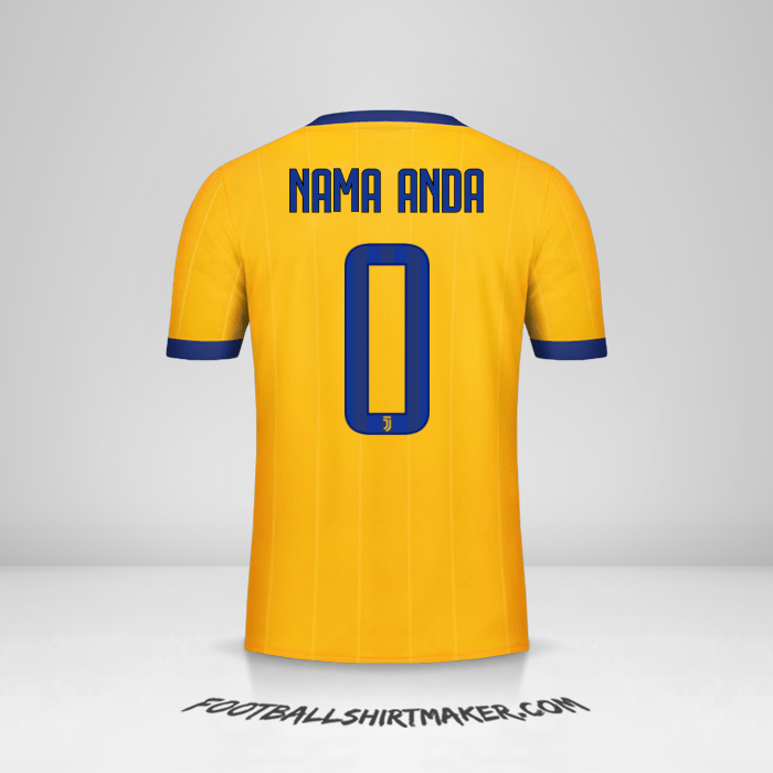 Jersey Juventus FC 2017/18 II -  nama anda - 0