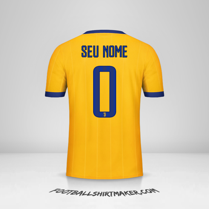 Camisa Juventus FC 2017/18 II -  seu nome - 0