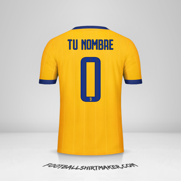 Camiseta Juventus FC 2017/18 II -  tu nombre - 0