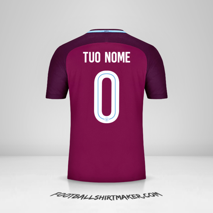 Maglia Manchester City 2017/18 Cup II -  tuo nome - 0