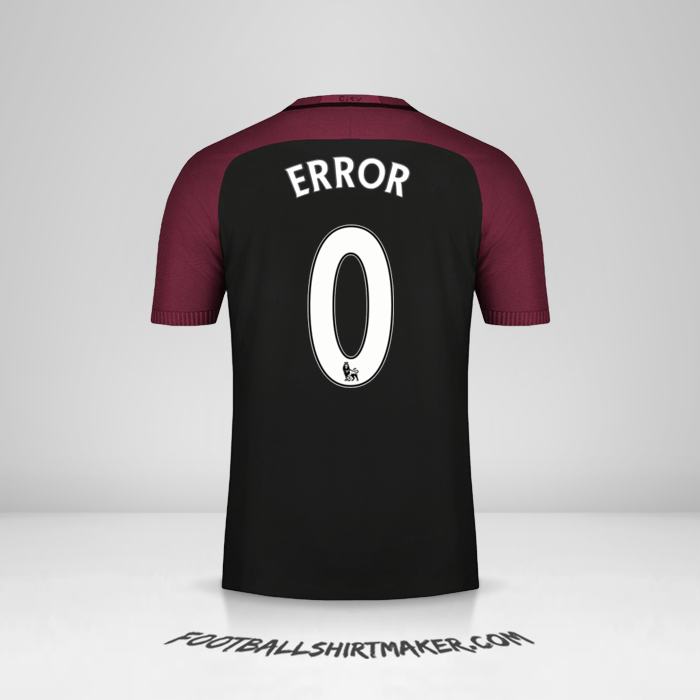 Jersey Manchester City 2016/17 II -  error - 0