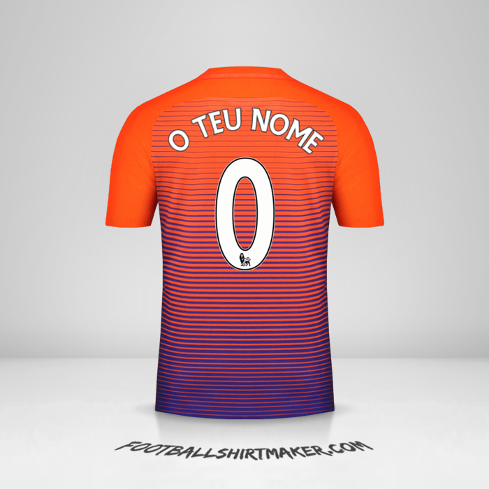 Camisola Manchester City 2016/17 III -  o teu nome - 0