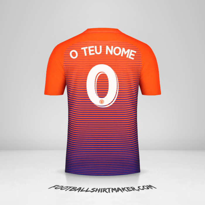 Camisola Manchester City 2016/17 Cup III -  o teu nome - 0