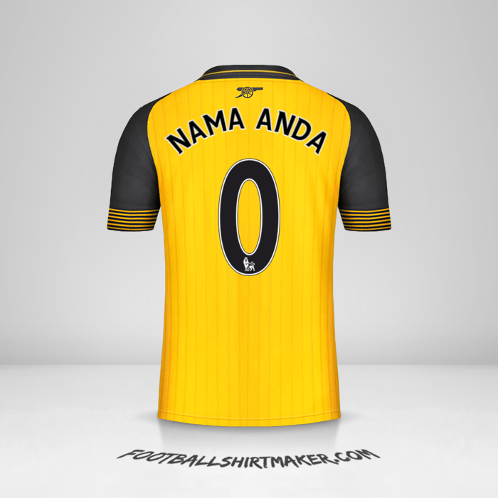 Jersey Arsenal 2016/17 II -  nama anda - 0